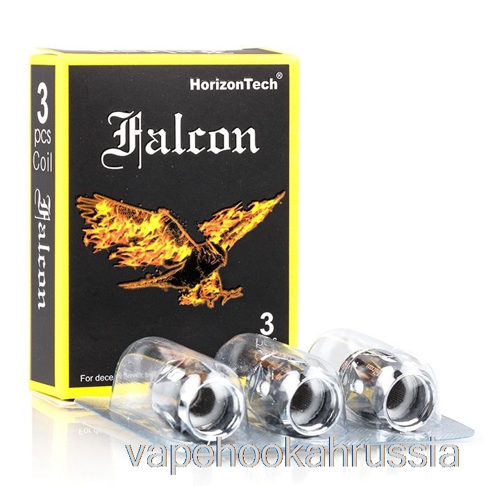 Сменные катушки Vape Russia Horizon Falcon 0,15 Ом, катушки с тройной сеткой